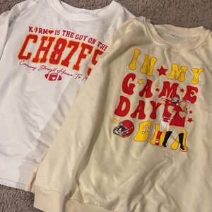 BUNDLE Taylor Swift Long Sleeve Tees for Game Day